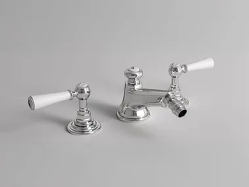ASTAIRE - 3 hole countertop bidet tap with individual rosettes by Park Avenue - view 2